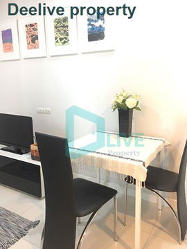 DL005522 Condo for rent, The Bloom Sukhumvit 71 near BTS Phra Khanong, ready to move in, call urgently 0656133286 LineID @655ebbvc