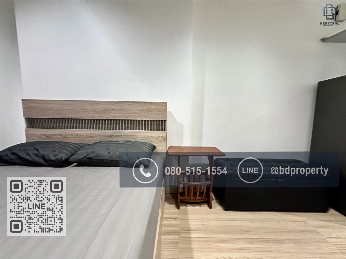 รูป Bestdeal ให้เช่า Studio 22ตรม.ราคา13,500/เดือนเท่านั้น เฟอร์นิเจอร์และเครื่องใช้ไฟฟ้าครบ “IDEO MOBI RAMA 9” ใกล้MRT และ เซ็นทรัลพระราม 9 เพียง 80 ม. - รูปที่ 5/11