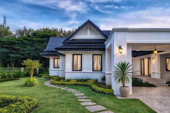 รูป ขาย บ้านกาญจน์กนก1 สันกำแพง ขนาด 4 ห้องนอน 4 ห้องน้ำ ติดถนน 2 ด้าน เข้าออกได้หลายทาง T.094-6511456 - รูปที่ 1/16