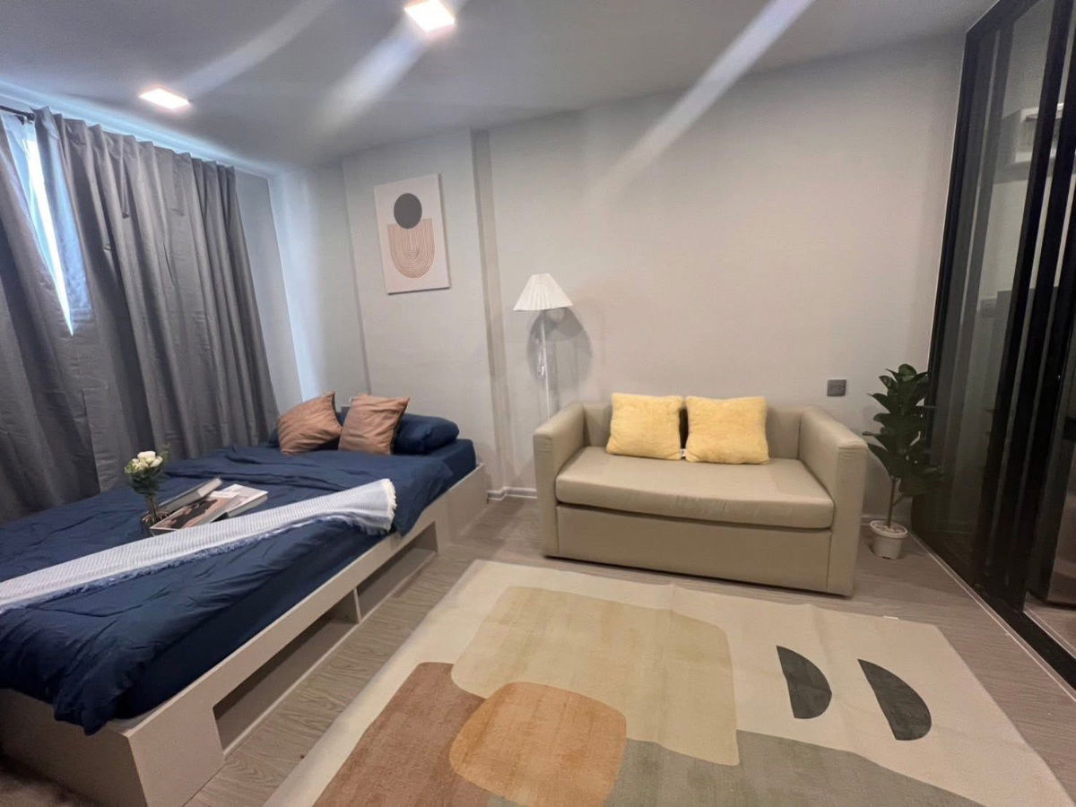 picture For rent 🔥 Atmoz Oasis Onnut 🔥 Fully furnished and equipped, near MRT Srinakarin - 2/9