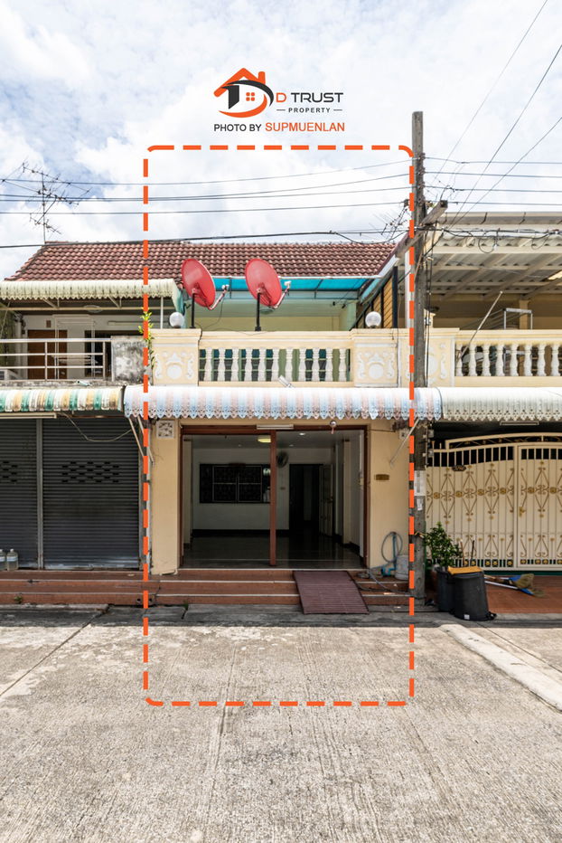 รูป ขาย ทาวน์เฮ้าส์ 2 ชั้น 16ตร.ว. 2นอน ม.บ้านแก้ววิลล่า 1 ลาดพร้าว วังหิน 70 บ้านพร้อมอยู่ - รูปที่ 1/15