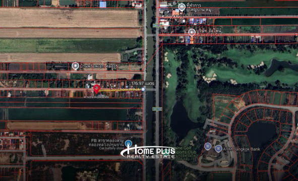 รูป ที่ดินพร้อมบ้านเดี่ยว 2 ชั้นซอยชมวิหค ตำบลคลอง5 ปทุมธานี - รูปที่ 32/32