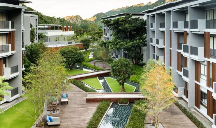 รูป คอนโดยี่สิบสามองศาเขาใหญ่แบบ2bed - รูปที่ 8/9