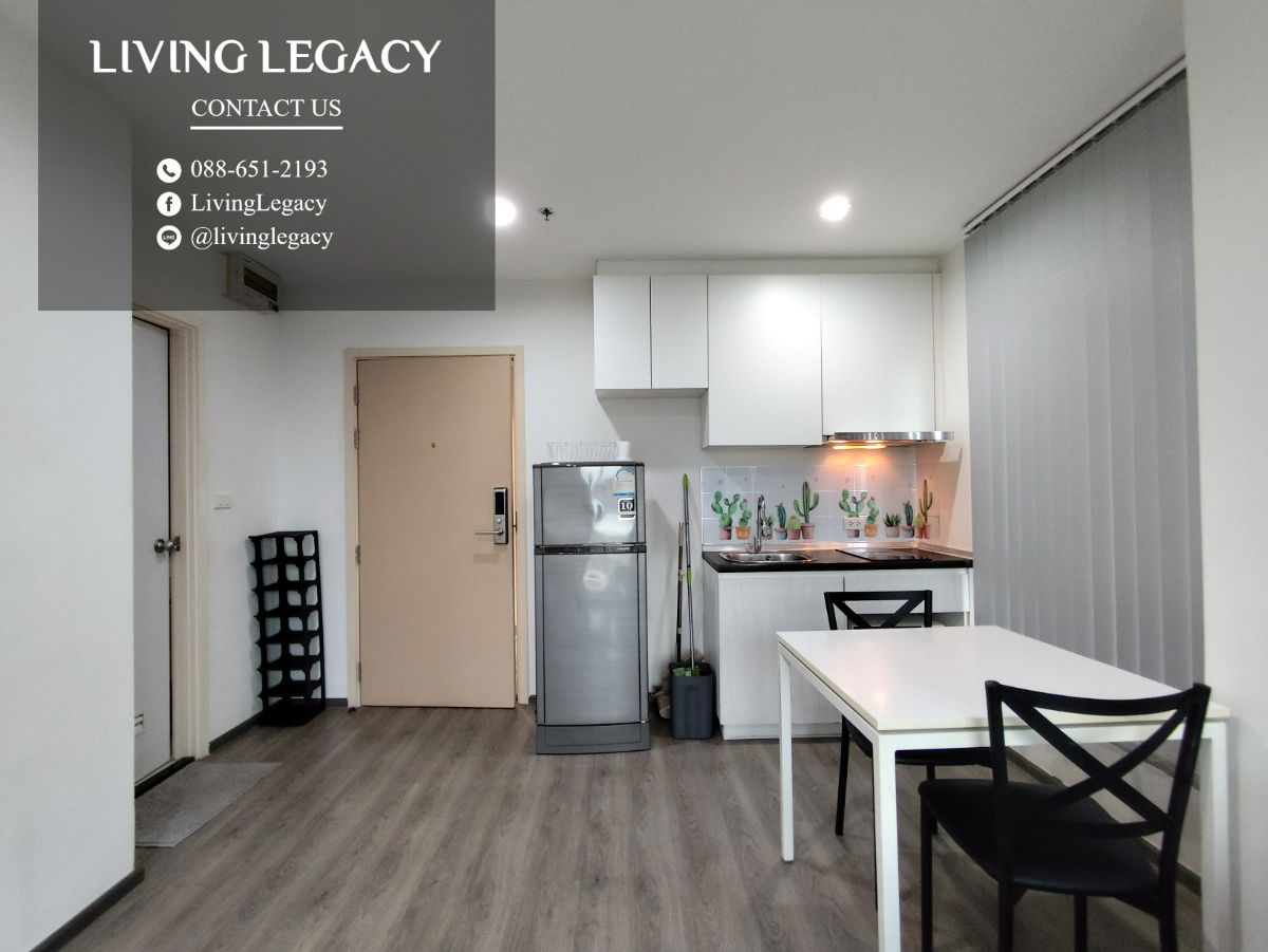 picture LTPO33YB Condo For Rent Rich Park @ Triple Station 35 Sq.M. Floor 25 line id : @livinglegacy - 9/16