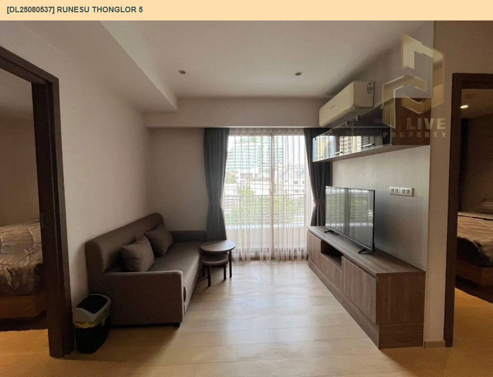 picture DL25080537 Condo for rent, Runesu Thonglor 5 near BTS Thong Lo, ready to move in, call urgently 0656133286 LineID @534wlwof - 2/8