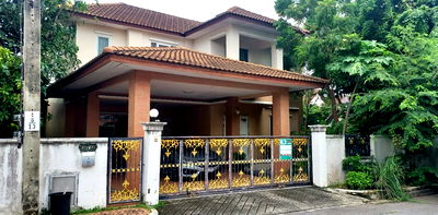 ขายบ้านเดี่ยว : ขายบ้านเดี่ยว บรรยากาศร่มรื่น เคซี เนเชอรัลวิวล์ รามคำแหง 142 เนื้อที่ 83.2 ตร.ว.