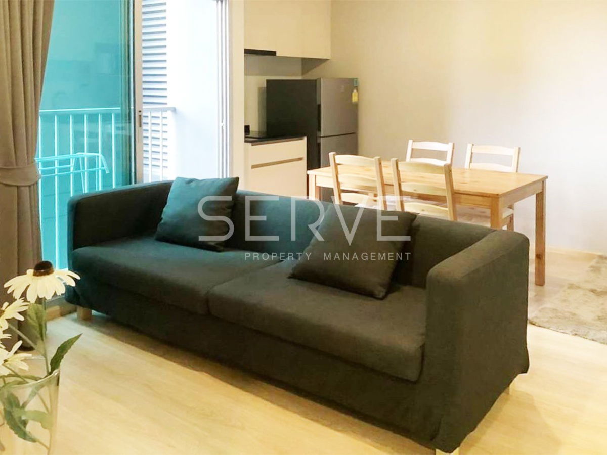 picture  2 Beds Corner Super High Floor Nice View & Nice Room Good Location Close To  MRT Thailand Cultural Centre 80 m. @ Noble Revolve Ratchada - 2/4