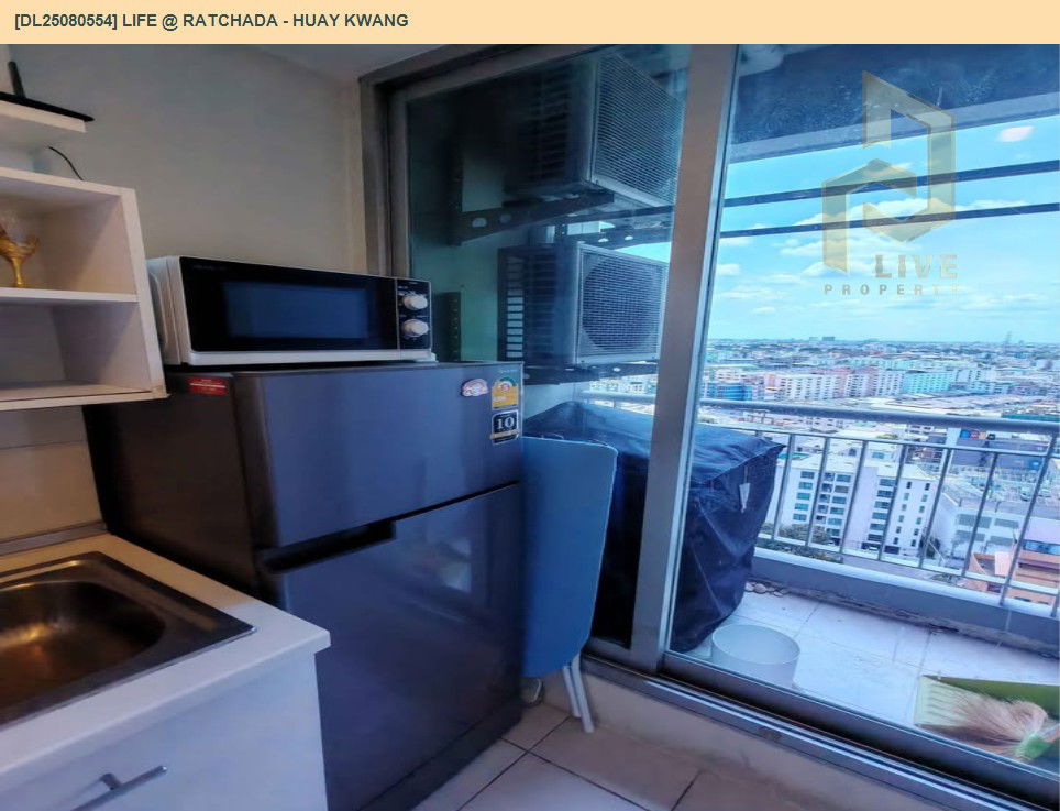 picture DL25080554 Condo for rent, Life @ Ratchada - Huay Kwang near MRT ห้วยขวาง, ready to move in, call urgently 0656133286 LineID @655ebbvc - 13/16