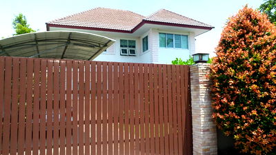 บ้านเดี่ยว สันทราย เชียงใหม่ : ขายบ้านเดี่ยว 2 ชั้น ม.ซันชายน์วิลเลจ โครงการ 2 (86 ตร.วา) 3 ห้องนอน + 3 ห้องน้ำ + 1 ห้องเก็บของ ต.หนองหาร อ.สันทราย 
