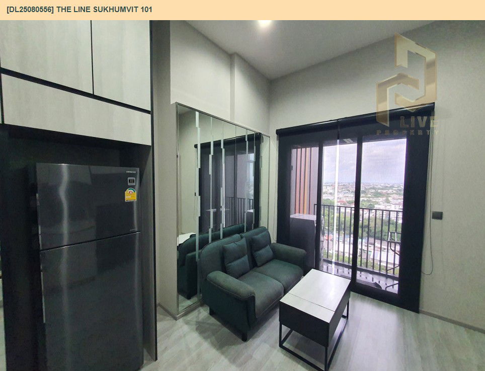 picture DL25080556 Condo for rent, THE LINE Sukhumvit 101 near BTS Punnawithi, ready to move in, call urgently 0656133286 LineID @534wlwof - 2/18