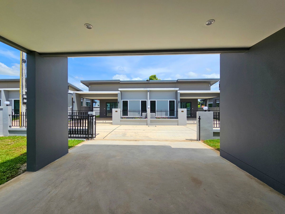 รูป บ้านเดี่ยวชั้นเดียว (มือหนึ่ง) ทำเลชานเมืองขอนแก่น – ที่ดินใหญ่ ราคาคุ้มค่า - รูปที่ 3/11