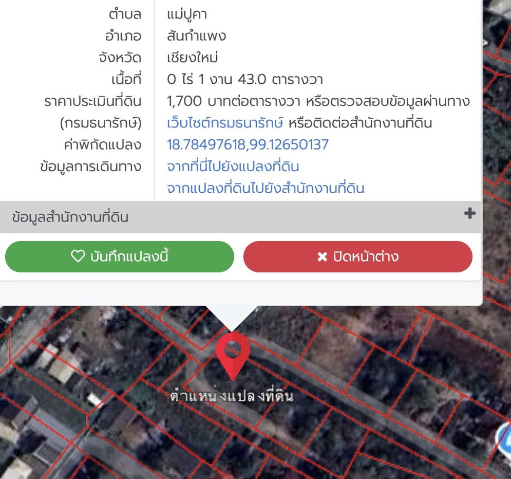 picture Land for Sale – San Kamphaeng, Chiang Mai (S03-2046) - 1/6