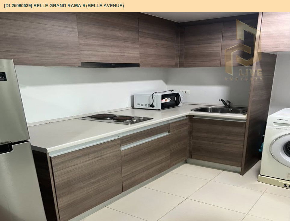 picture DL25080539 Condo for rent, Belle Grand Rama 9 (Belle Avenue) near MRT พระราม 9, ready to move in, call urgently 0656133286 LineID @655ebbvc - 5/6