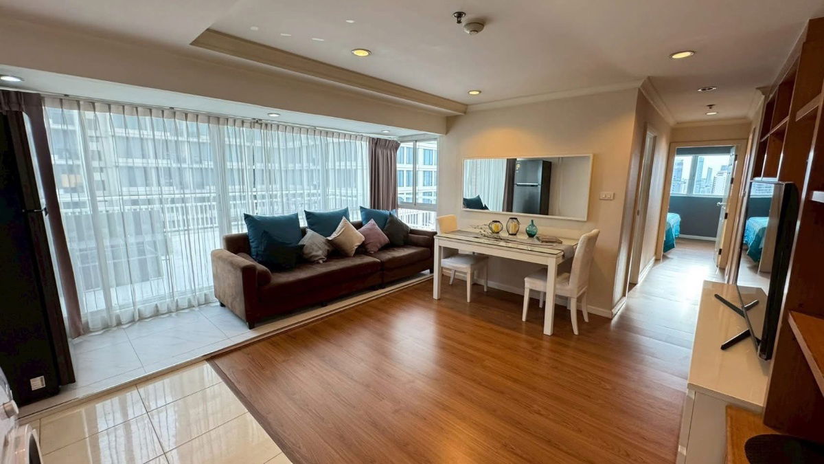 picture For Rent Grand Park View Asoke  2 bedrooms 100 sqm. fully furnished 45,000 baht - 2/18