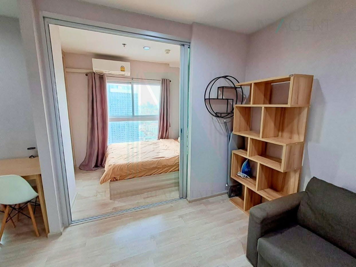 picture 📌 For Rent Condo PLUM CONDO RAMKHAMHAENG STATION Building 1, Floor 25,1 bed room, Room size 23.00 sqm - 2/8