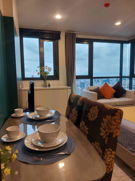 For Rent Condo XT HUAIKWANG Building 1, Floor 40,Studio, Room size 30.00 sqm