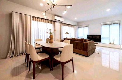 Houses for rent National Institute of Development Administration (NIDA) : Detached House For Rent Burasiri Krungthep Kreetha Bangkok
