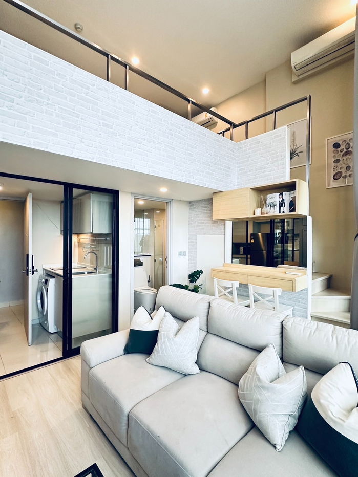 รูป OMG2684  < ว่าง 18 ส.ค. 68 >  ห้อง Lofts สวย 1 ห้องนอน - ให้เช่า  [ ไนท์บริดจ์ไพร์ม สาทร ] - รูปที่ 3/10