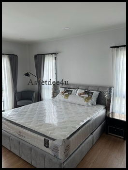 รูป AH596 ให้เช่าบ้านเดี่ยว 4 ห้องนอน พร้อมเฟอร์นิเจอร์และเครื่องใช้ไฟฟ้า เซนโทร บางนา ใกล้เมกา บางนา - รูปที่ 7/9