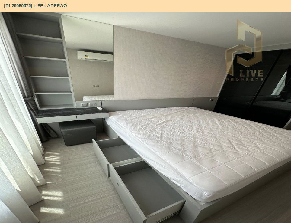 picture DL25080575 Condo for rent, Life Ladprao near BTS Ha Yaek Lat Phrao, ready to move in, call urgently 0656133286 LineID @534wlwof - 5/11