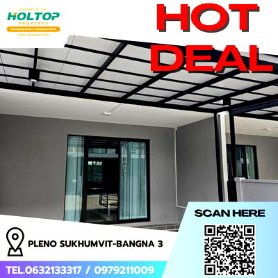 Townhouses for rent Samut Prakarn : #R5768  🎉 180868 House for rent  Pleno Sukhumvit-Bangna 3