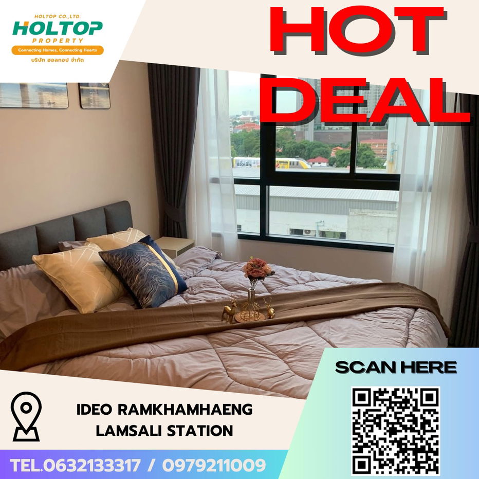 picture #R5756 🎉 180868 Condo for rent  Ideo Ramkhamhaeng Lamsali Station - 1/16