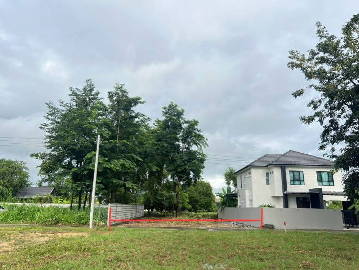 picture Beautiful plot of vacant land for sale in San Sai District, near Maejo University. - 7/11