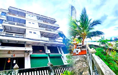 Apartment building for rent Pathumwan Institute of Technology : Hostel building 5 Storeys 3-8units SongWat Yaowarat for rent Restaurant on the Chao Phraya River Phr
