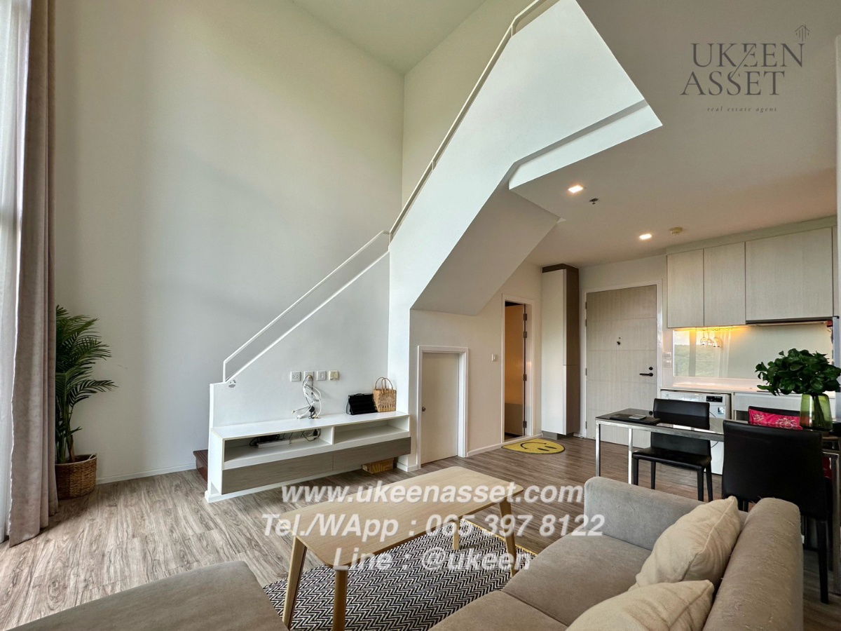 รูป UK01-363 ให้เช่าคอนโด Knightsbridge The Ocean Sriracha Duplex 2 ห้องนอน  3 ห้องน้ำ วิวเขา 70 Sq m. | ราคาพิเศษ 25,000 ฿./Moth - รูปที่ 6/14