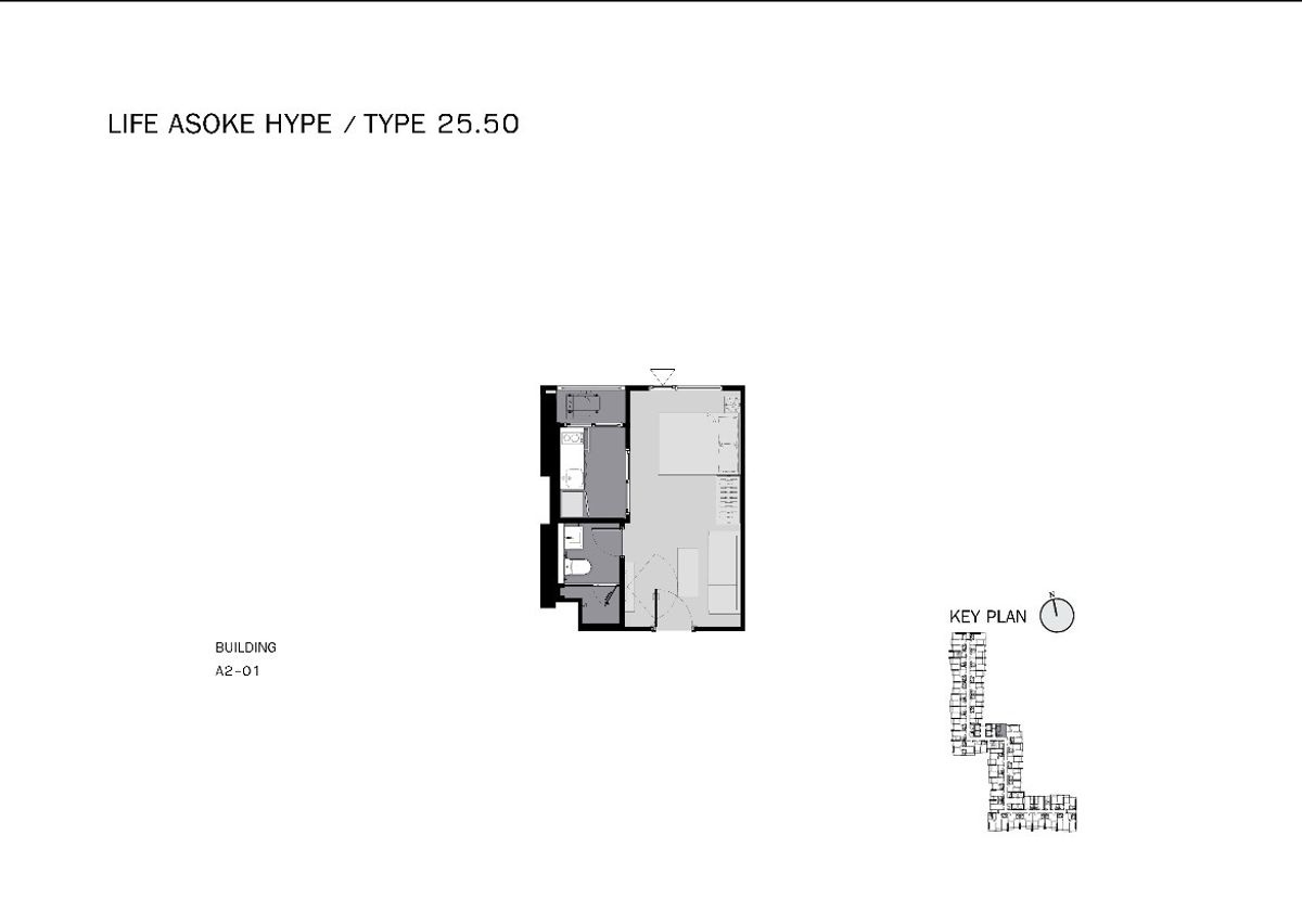 picture WS2383 ✨ For rent: Life Asoke Hype ✨ Ready to move in, near MRT Rama 9, only 16,500 baht/month - 11/11