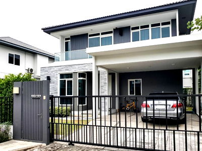 บ้านเดี่ยว โลตัส ลาดกระบัง : ขายบ้านเดี่ยว 2 ชั้น หมู่บ้านมัณฑนา มอเตอร์เวย์-กรุงเทพกรีฑาตัดใหม่ ลาดกระบัง กรุงเทพ