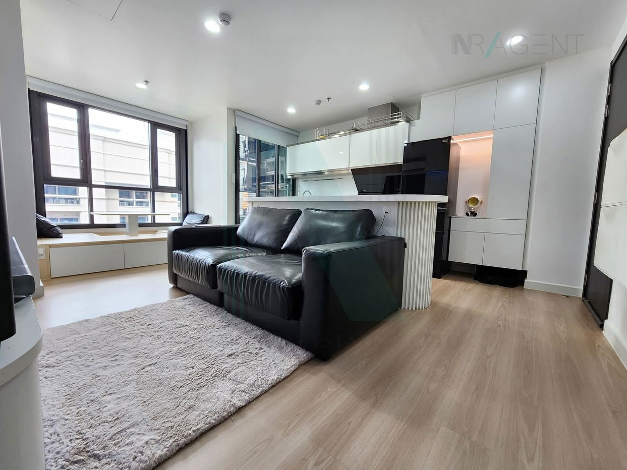 picture 🔺 For Rent Condo XT HUAIKWANG Building B, Floor 6,2 bed room, Room size 54 sqm - 5/8