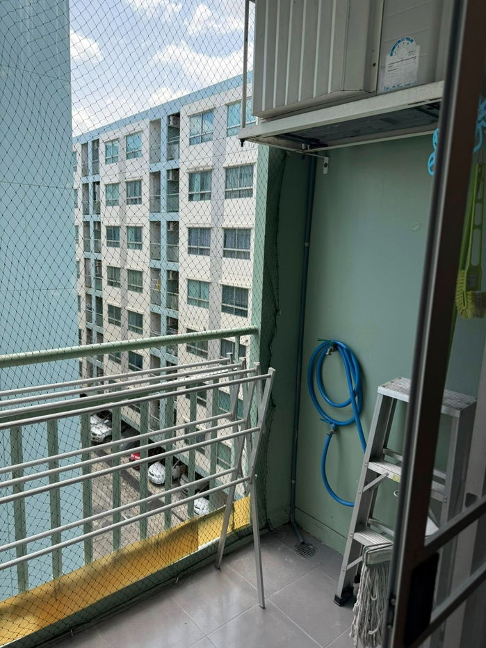picture ✨ 2 bedrooms, 2 bathrooms, large room, Lumpini Ville On Nut-Pattanakarn Condo, 52 sq m, Building C1, 6th floor, only 14,000 baht 🏡💖 - 4/6