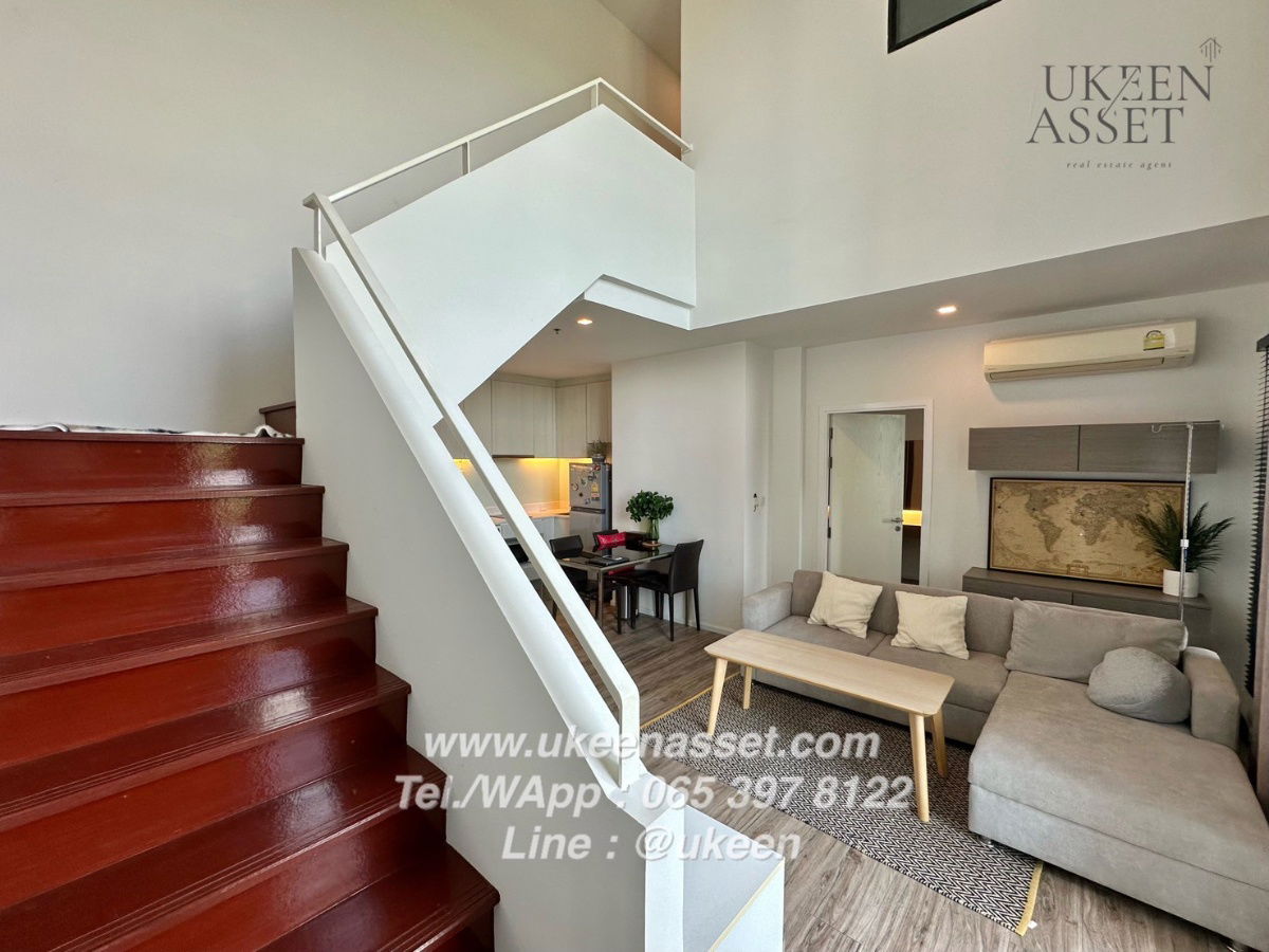 รูป UK01-363 ให้เช่าคอนโด Knightsbridge The Ocean Sriracha Duplex 2 ห้องนอน  3 ห้องน้ำ วิวเขา 70 Sq m. | ราคาพิเศษ 25,000 ฿./Moth - รูปที่ 1/14