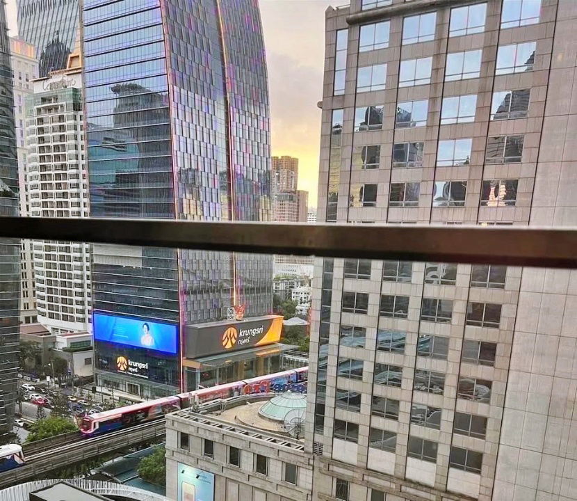 picture TA6096📲Line ID @556ryccg 🚉1 Bedroom 45 sqm Floor14 Noble Ploenchit Fully furnished near BTS Ploenchit & Central Embassy - 5/13