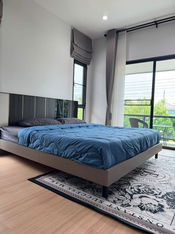 picture 2-storey detached house for rent in Kanchanok Village 12, near Unity International School. Call 082-532-3935. - 23/38