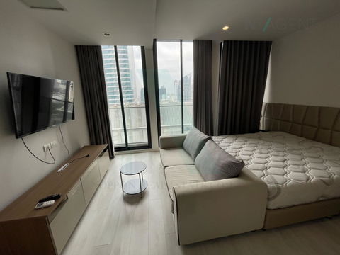 🔺 For Rent Condo NOBLE PLOENCHIT Building C, Floor 28,Studio, Room size 45.00 sqm