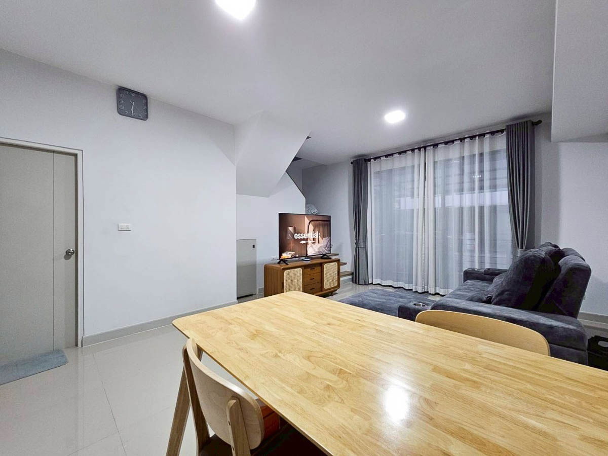 picture TownHome for Sale Pleno Tiwanon, 3 bedroom 18 sq wah 106 sqm Good Condition Near Bang Kadi, Rangsit, Sri Saman, Don Mueang : EL25S-009 - 4/11