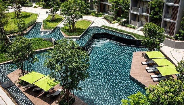 picture Condo for sale, The Valley Khao Yai, size 52 sq m, 1 bedroom, 1 bathroom, beautiful room, fully decorated. - 7/9