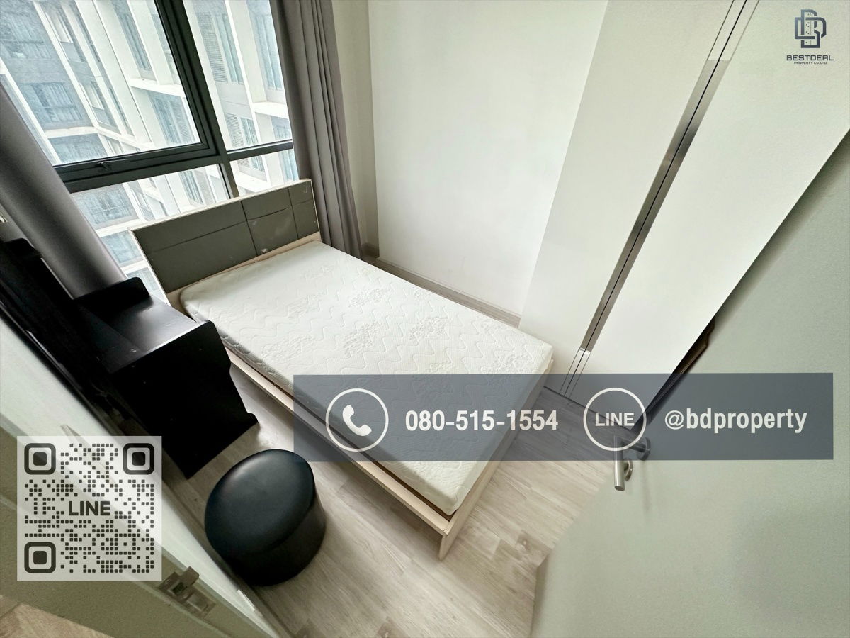 picture BESTDEAL FOR RENT CONDO“Ideo Mobi Rama 9” 2 bedroom Rental 24,000 THB /monthNear Phraram Kao 9 MRT Station 80 meters - 9/12