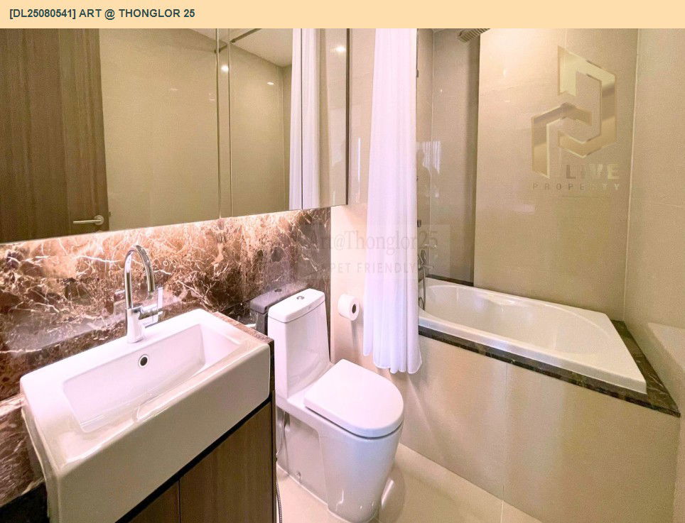 picture DL25080541 Condo for rent, Art @ Thonglor 25 near BTS Thong Lo, ready to move in, call urgently 0656133286 LineID @655ebbvc - 9/12