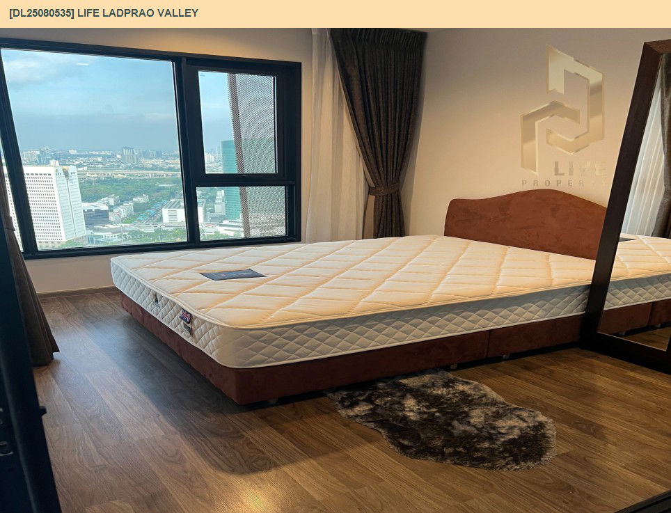 picture DL25080535 Condo for rent, Life Ladprao Valley near BTS Ha Yaek Lat Phrao, ready to move in, call urgently 0656133286 LineID @655ebbvc - 3/10