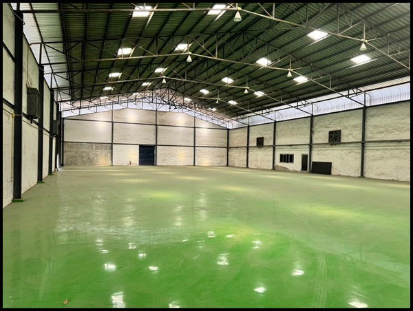 รูป โรงงานบางปลา โรงงานบางพลี โรงงานมีรง.4 AW551 ให้เช่าโรงงานพร้อมออฟฟิศ พื้นที่รวม 1,152 ตรม. พื้นอีพ็อกซี่ ย่านบางปลา มีรปภ. - รูปที่ 3/5