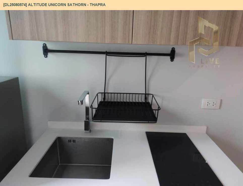 picture DL25080574 Condo for rent, Altitude Unicorn Sathorn - Thapra near BTS Talat Phlu, ready to move in, call urgently 0656133286 LineID @534wlwof - 11/15