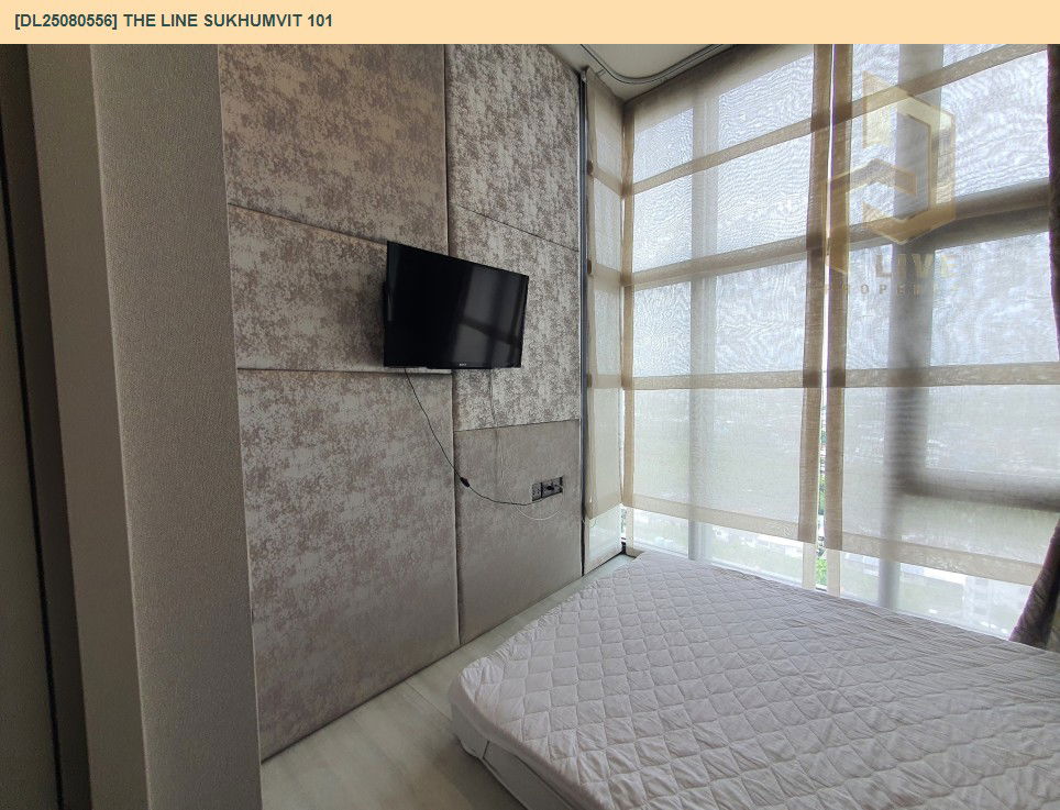 picture DL25080556 Condo for rent, THE LINE Sukhumvit 101 near BTS Punnawithi, ready to move in, call urgently 0656133286 LineID @534wlwof - 10/18