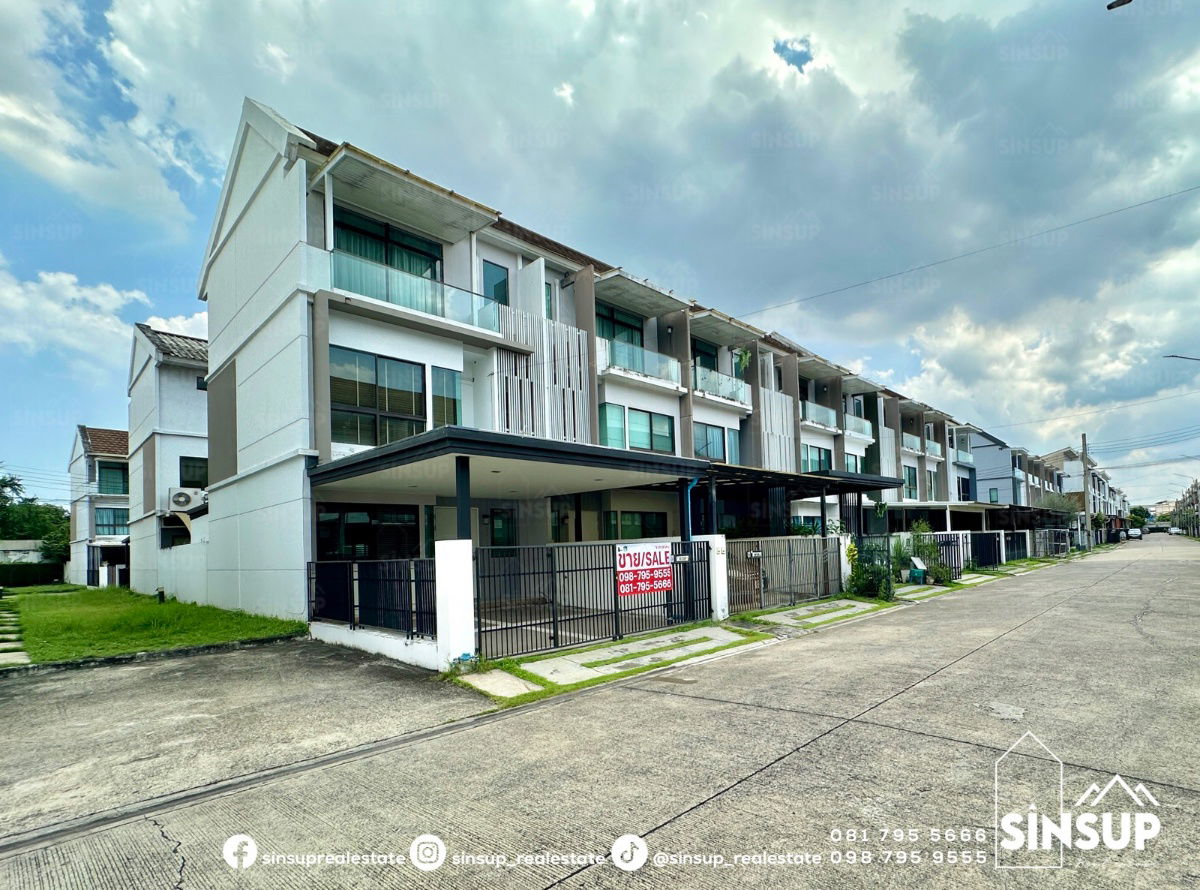 รูป 🏡 ทาวน์โฮมหลังมุม ในโครงการหรู The Terrace รามอินทรา 65 ราคานี้หาไม่ได้แล้ว‼️ - รูปที่ 21/21