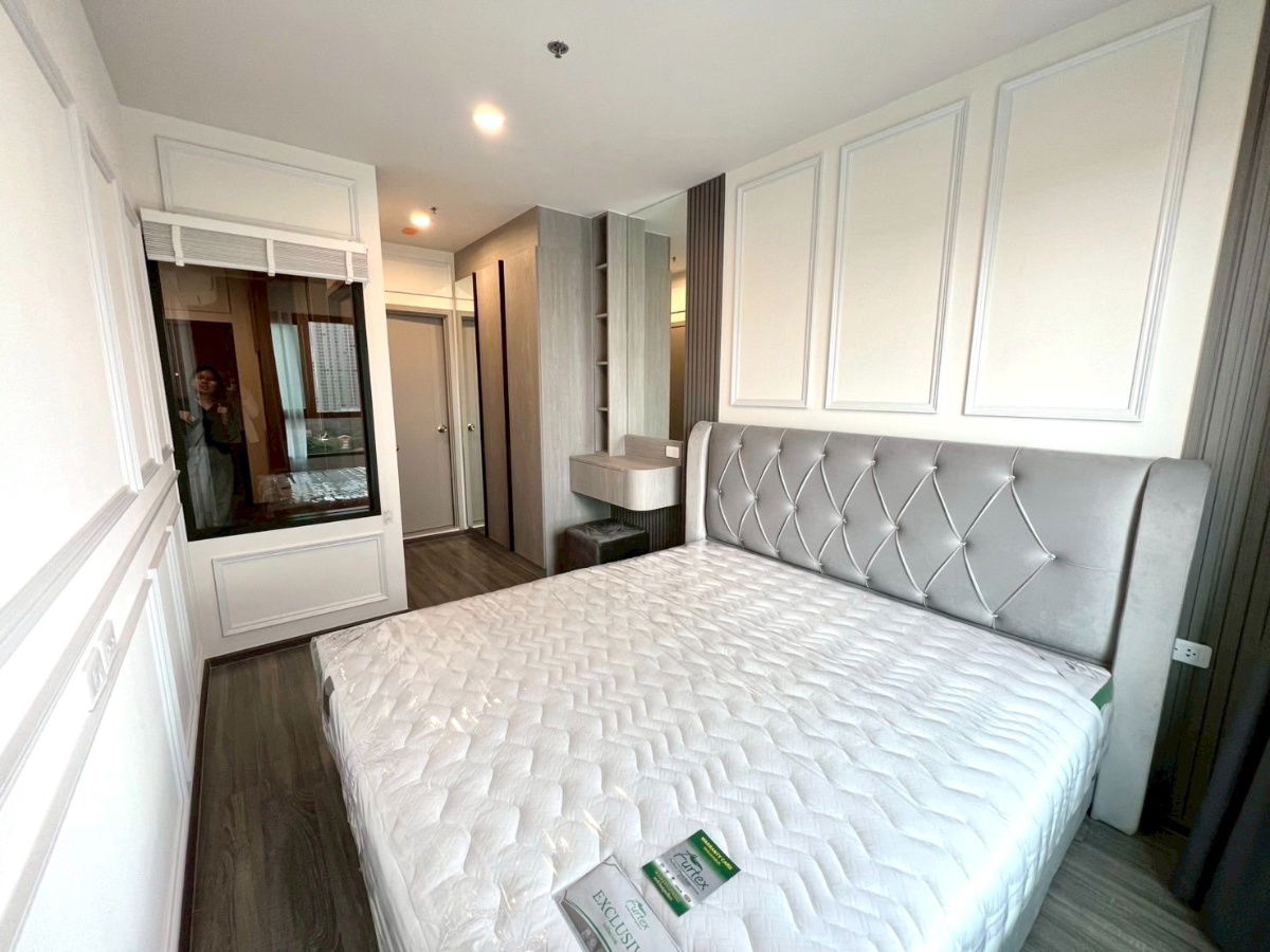 รูป ✨ห้องใหม่แต่งหรู Modern Luxury Style✨ IDEO รามคำแหง 50ม. ถึง MRTลำสาลี ห้องแยกเป็นสัดส่วน - รูปที่ 7/16