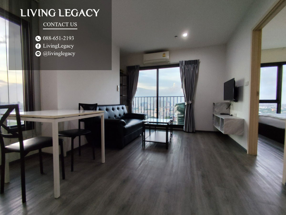 picture LTPO33YB Condo For Rent Rich Park @ Triple Station 35 Sq.M. Floor 25 line id : @livinglegacy - 7/16