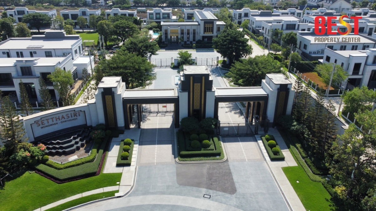 picture Exclusive Offer : Special Discount Final 3 Luxury Homes at Setthasiri Wongwaen–Chatuchot at a Special Discount - 5/11