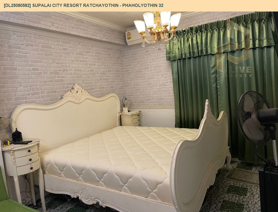picture DL25080582 Condo for rent, Supalai City Resort Ratchayothin - Phaholyothin 32 near MRT พหลโยธิน, ready to move in, call urgently 0656133286 LineID @534wlwof - 6/15